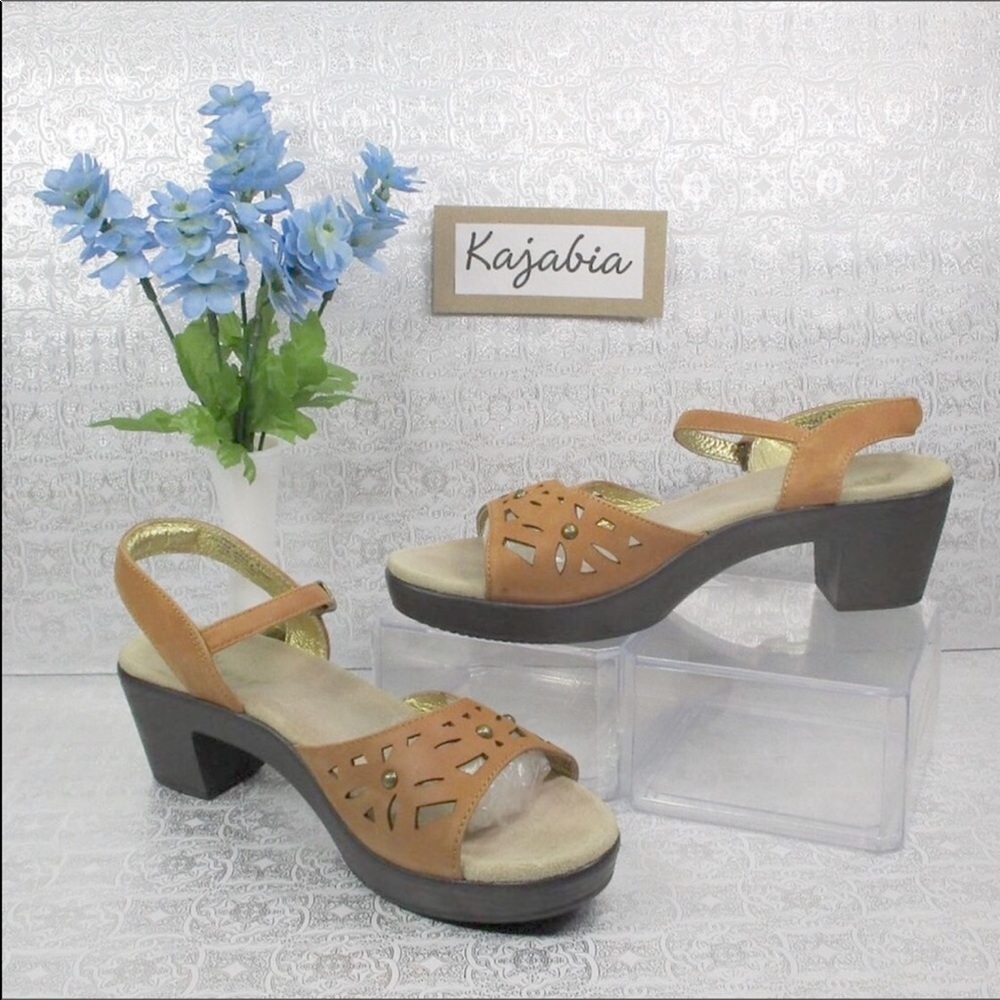 ALEGRIA Reese Tan Sandals Size 41